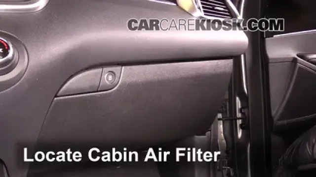 2017 Kia Sorento EX 2.0L 4 Cyl. Turbo Filtre à air (intérieur) Changement
